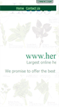 Mobile Screenshot of herbalkart.com